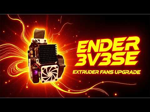 Ender 3 V3 SE 4010 & 5015 Fans Upgrade (Budget Edition) 💵