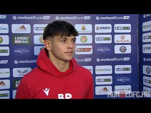 Aqvital FC Csákvár - Budapest Honvéd FC 0-2 (0-1), Nyers Ádám sajtótájékoztatója