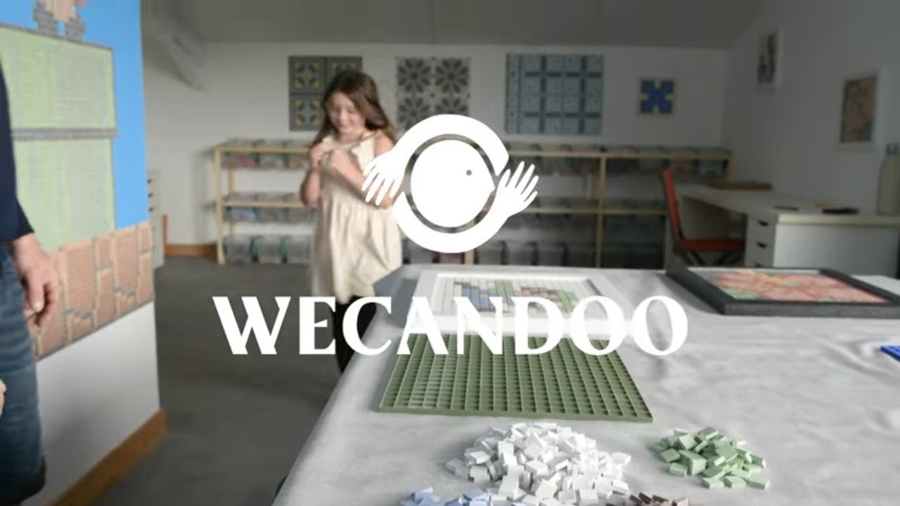 Réalisez votre tableau en carreaux de ciment en duo avec votre enfant, accompagnés par David - Video