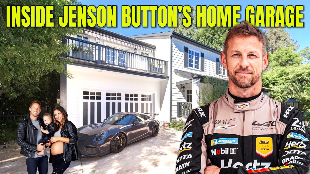 Inside Jenson Button’s Home Garage – Classic Cars, Simple Evenings and a Family-Centered Life