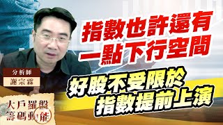 指數也許還有一點下行空間 好股不受限於指數提前上演 (圖)