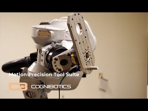 Robot calibration - 700% increased robot accuracy with Cognibotics Motion Precision Tool Suite