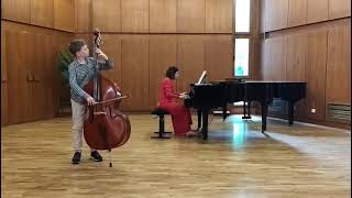 G. Mahler: Kontrabaß-solo aus der 1. Simfonie d-mol