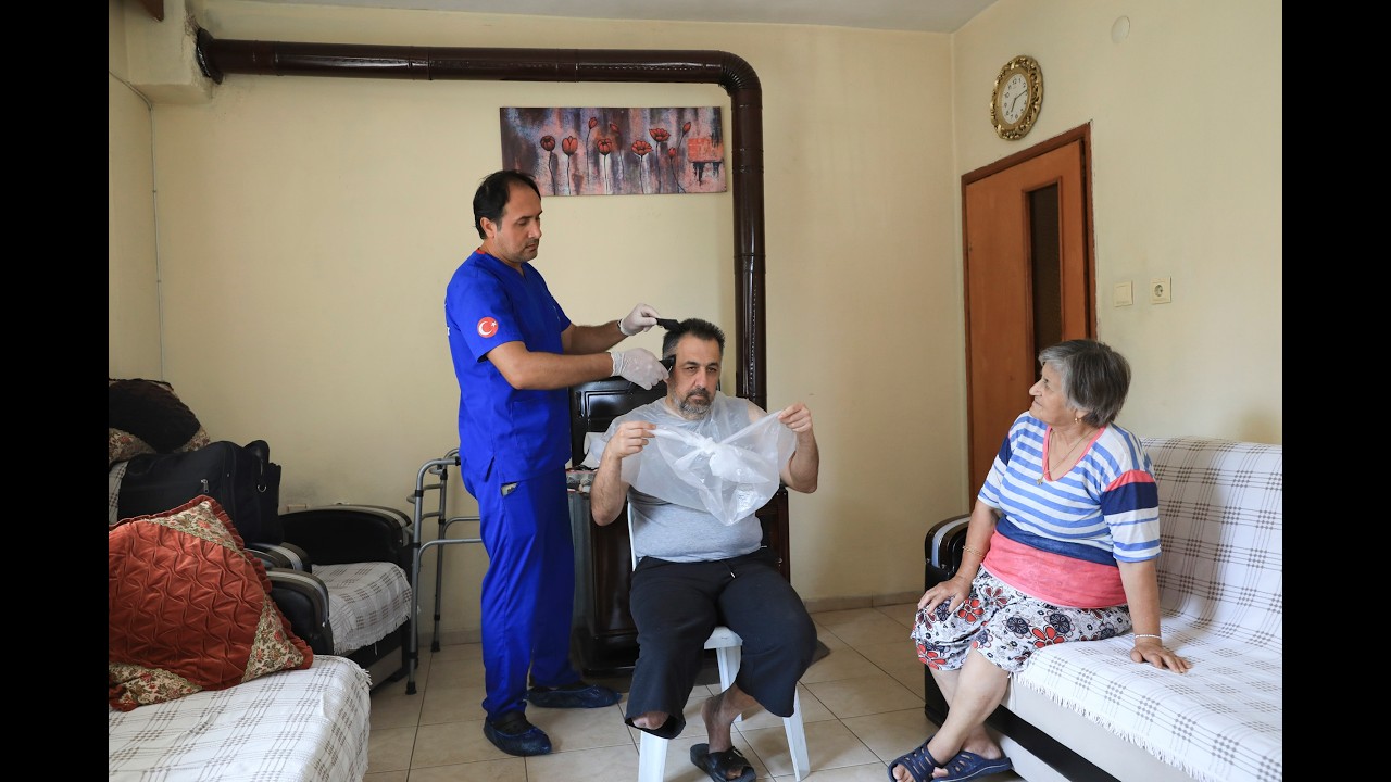 MERSİN BÜYÜKŞEHİR EVDE SAĞLIK VE BAKIM HİZMETLERİYLE VATANDAŞIN HAYATINA DOKUNUYOR