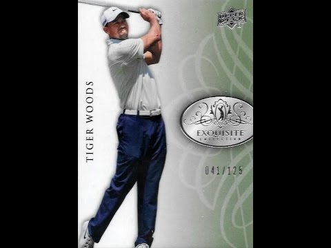 2014 UPPER DECK EXQUISITE GOLF BASE SET PLUS BONUS AUTOS