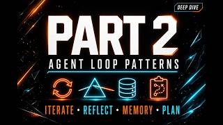 Re-Act Style Agent Loops: Think–Act–Observe and 9+ Patterns You Should Know.   Part 2