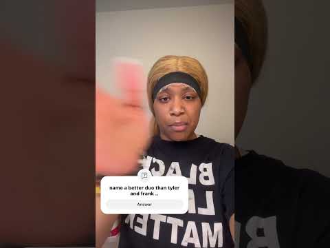 what’s a better duo than Frank Ocean and Tyler, the Creator #artist #music #fy #makeup