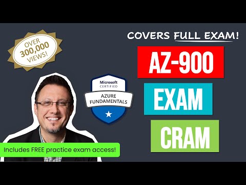 (2024 UPDATE LINK IN DESCRIPTION) - AZ-900 Azure Fundamentals Certification Exam Cram -