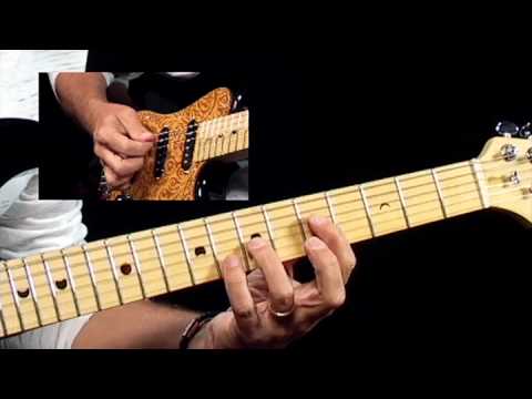 50 Blues Rock Rhythms - #5 Multiple Stacks  - Guitar Lessons - Jeff Scheetz
