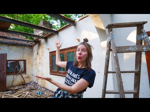 We Have a HOUSE Without a ROOF! ?️? | Our FIRST Home Renovation Begins in Argentina!