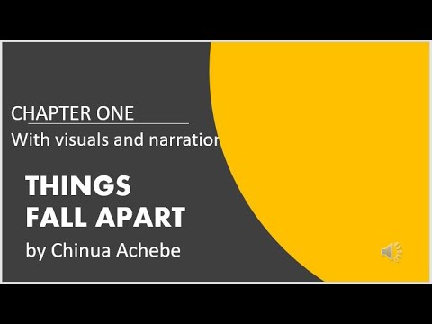 THINGS FALL APART CHAPTER ONE