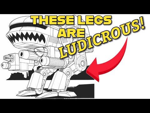 The Arctic Fox: The WORST Legs in Battletech! But it actually has some good variants! Goofy Mechs!