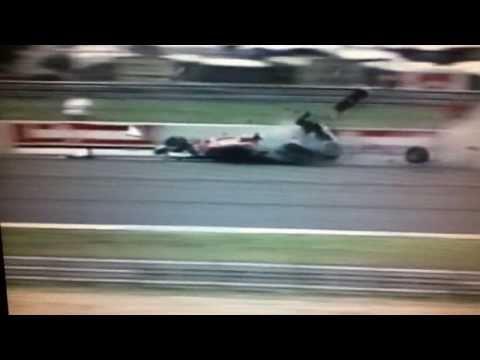 Mark Blundell Crash 1996 Brazil
