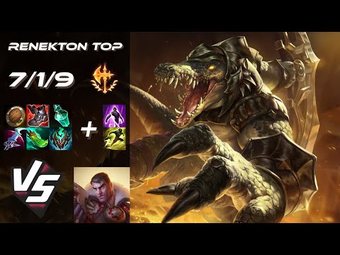 TOP Renekton vs Jayce - NA Grandmaster Patch 25.18
