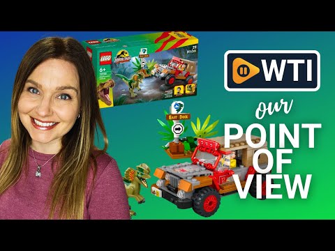 LEGO Jurassic Park Dilophosaurus Ambush 76958 Building Toy Set for Jurassic Park 30th Anniversary - WTI product video review