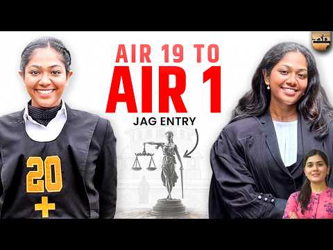 What Changed? Rank 19 ➝ Rank 1 in JAG ENTRY. #topper 