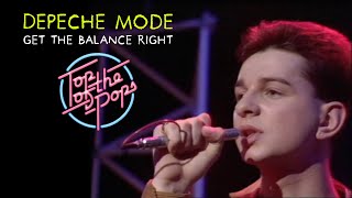 DEPECHE MODE - GET THE BALANCE RIGHT  (Top Of The Pops, BBC)