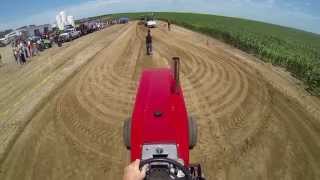 preview picture of video 'Coleridge, Nebraska 2014 Tractor Pull 8700lb Class'