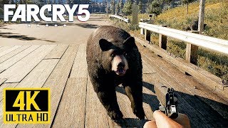 FAR CRY 5 - Open World Gameplay #1 (PS4 Pro) 4K @ 2160p ✔