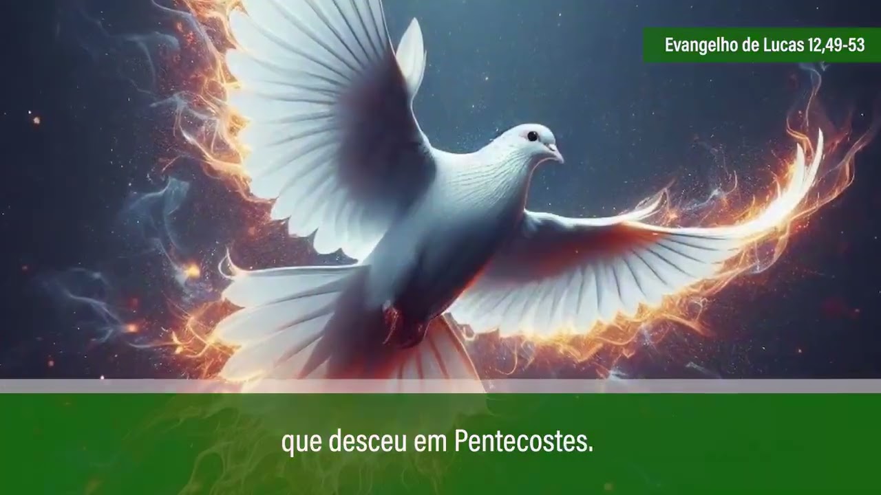“Eu vim trazer fogo sobre a terra e como gostaria que já estivesse aceso”. #EvangelhodeHoje