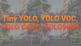 8K 4x YOLO (Tiny YOLO, VOC, COCO, YOLO9000) Object Detection #2