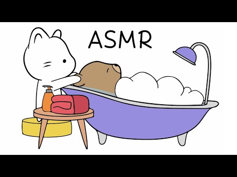ASMR Relaxing Spa Treatment (ASMR animation)