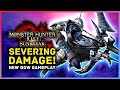 Monster Hunter Rise Sunbreak - Bow INSANE SEVERING DAMAGE! New Bow Gameplay, Silkbinds & Skills