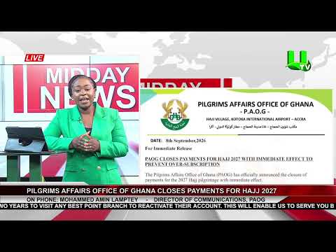 MIDDAY NEWS 08/09/2026