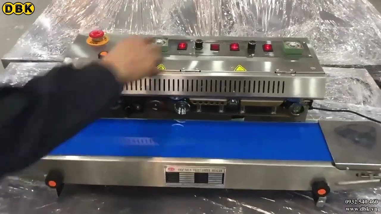 Video Máy hàn miệng túi FRD-1000WP (in date bằng mực) - Máy hàn miệng túi FRD-1000WP (in date bằng mực)