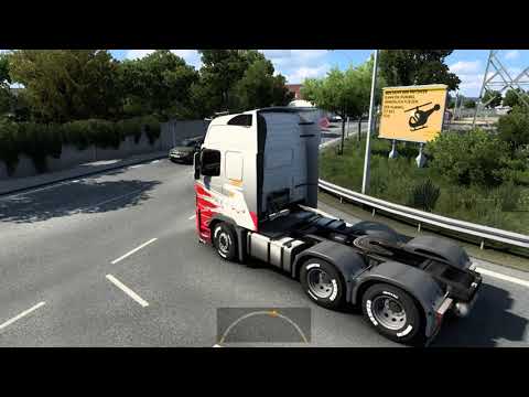 ETS 2 jak się dostać szybkim sposobem do  Anklam