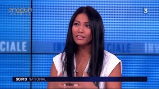 Anggun on Soir 3 Weekend with Francis Letellier 21/11/15