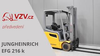 Jungheinrich EFG 216 k three-wheel forklift | Image 4 - Machineryline