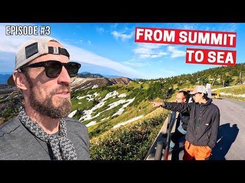 🇯🇵Cycling From Japan's HIGHEST Road | Bike Touring Japan #3