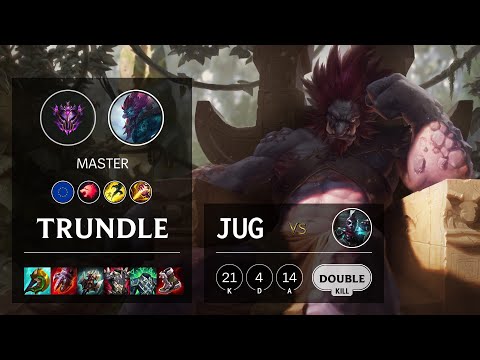Trundle Jungle vs Ekko - EUW Master Patch 11.22