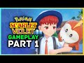 Pokemon Scarlet and Violet Gameplay Walkthrough Part 1 - Choosing My Starter Pokemon