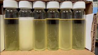 Amine Optimization Emulsion Breaker Demonstration.