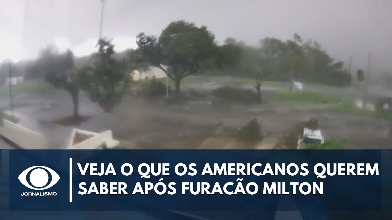 "Quando a luz volta?", "Quando será o próximo furacão?": As dúvidas após passagem do Milton nos EUA