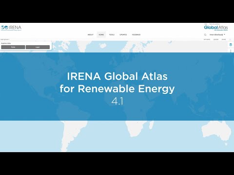 IRENA Global Atlas for Renewable Energy 4.1 Demo