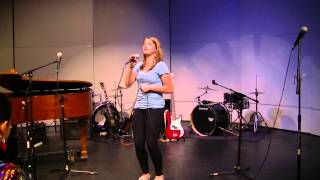 Brooke Paulsen singing Come on, get in