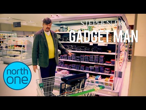 Stephen Fry's autonomous shopping trip | Gadget Man