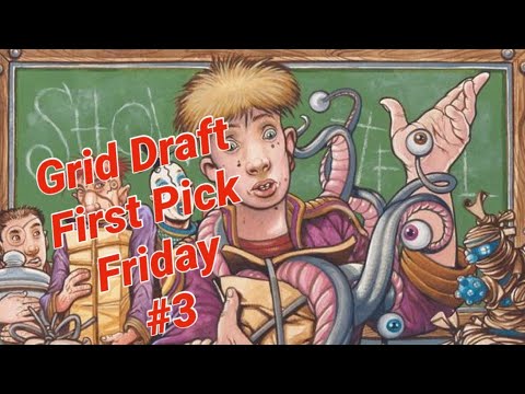 First Pick Friday Grid Draft #3 THE CUBIST MTG Powered Vintage Cube