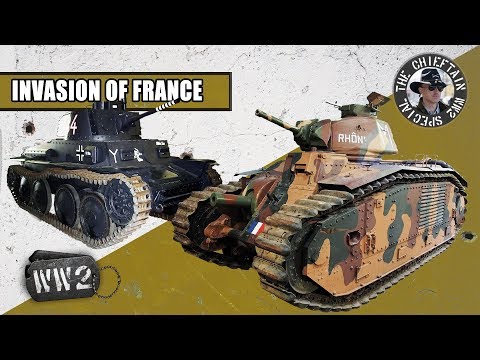 Armoured Vehicles of the Invasion of France 1940, by The Chieftain - WW2 Special
