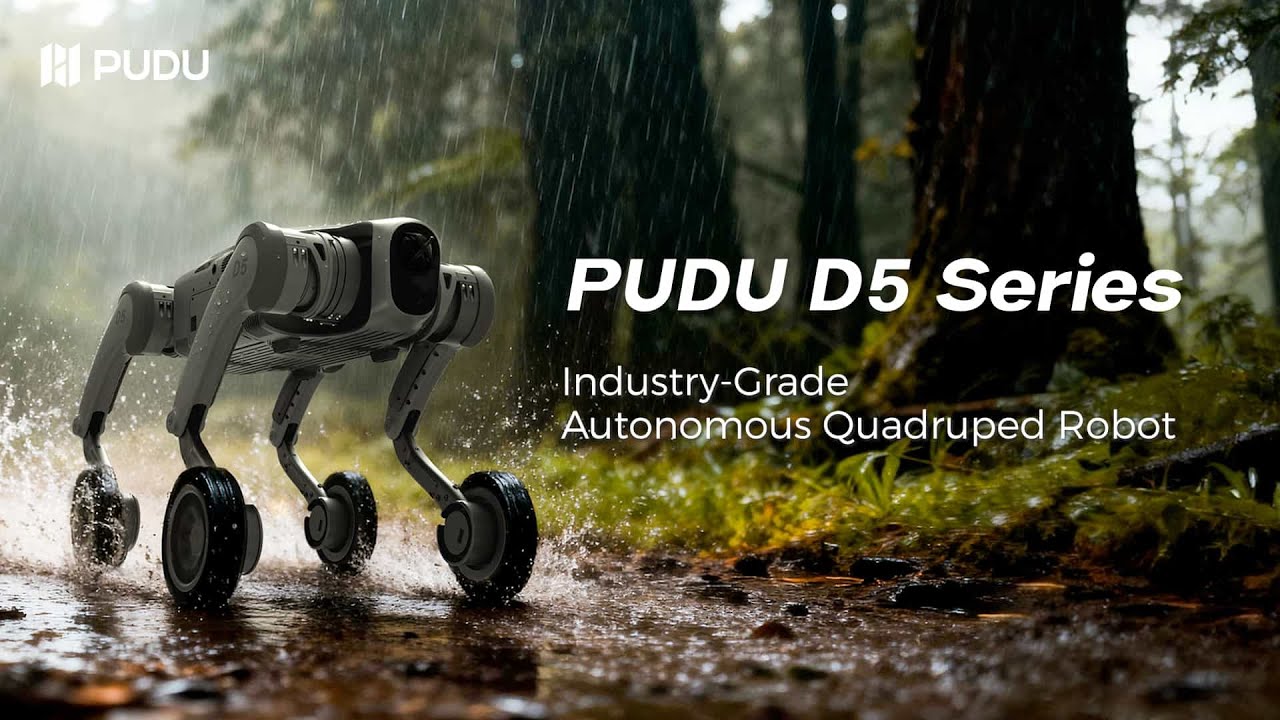 PUDU D5-W – humanoidní robot, video