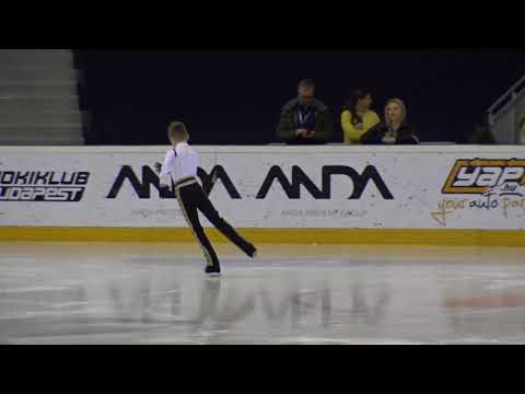 2017 Santa Claus Cup: Maksym SERHIEIEV(UKR) - FS CHICKS BOYS ISU 7, Free skating