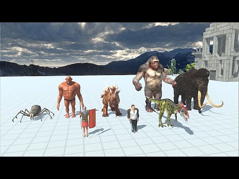 RANDOM TEAMS #36 VS EVERY FACTION - Animal Revolt Battle Simulator