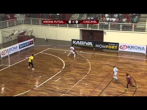 Krona 1 x 0 Cascavel - Liga Nacional de Futsal 2015.
