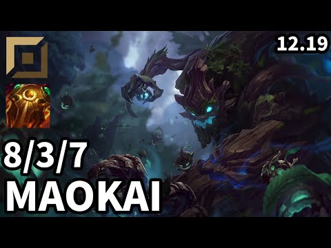 Maokai Top vs Camille - Ranked Challenger - Patch KR 12.19