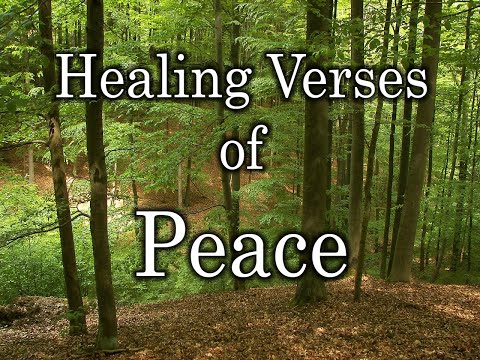 50 Healing Verses of Peace for anxiety and fear