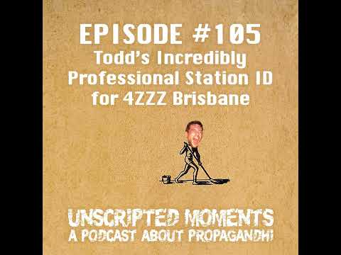 Todd's Incredibly Professional Station ID For 4ZZZ Brisbane cover