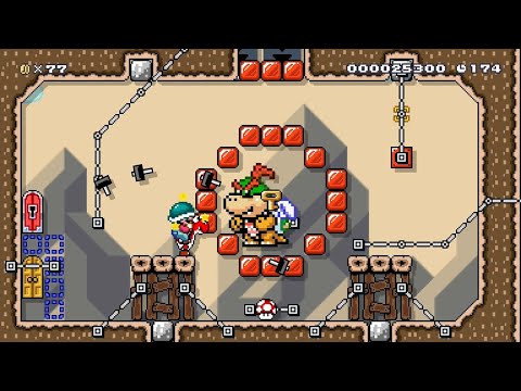 Super Mario Maker 2 - チョロプーの谷/Valley of the Monty Mole by Mii - No Commentary